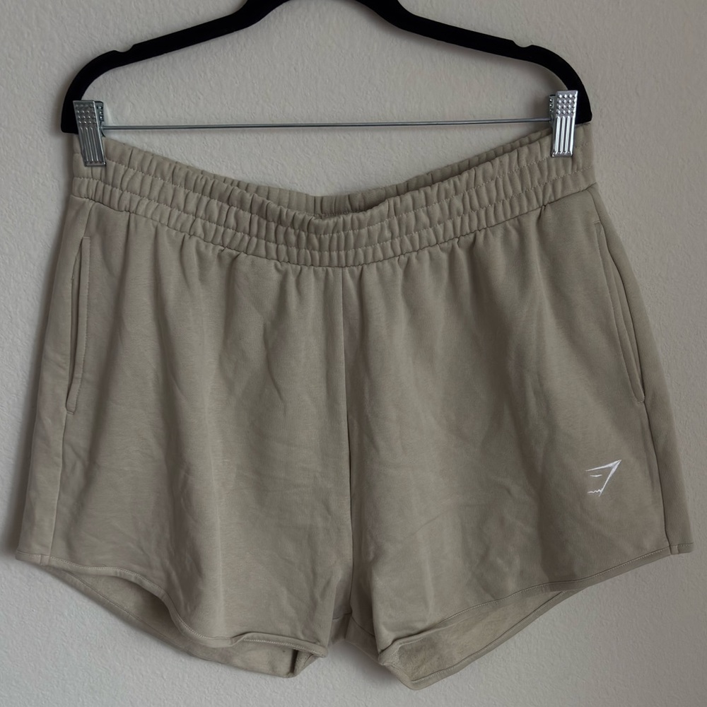 Women's Tan Gym Shorts